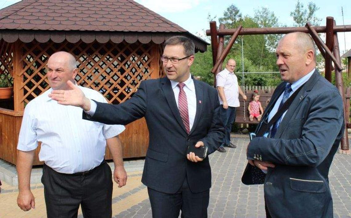 Minister Sawicki u państwa Zielonków