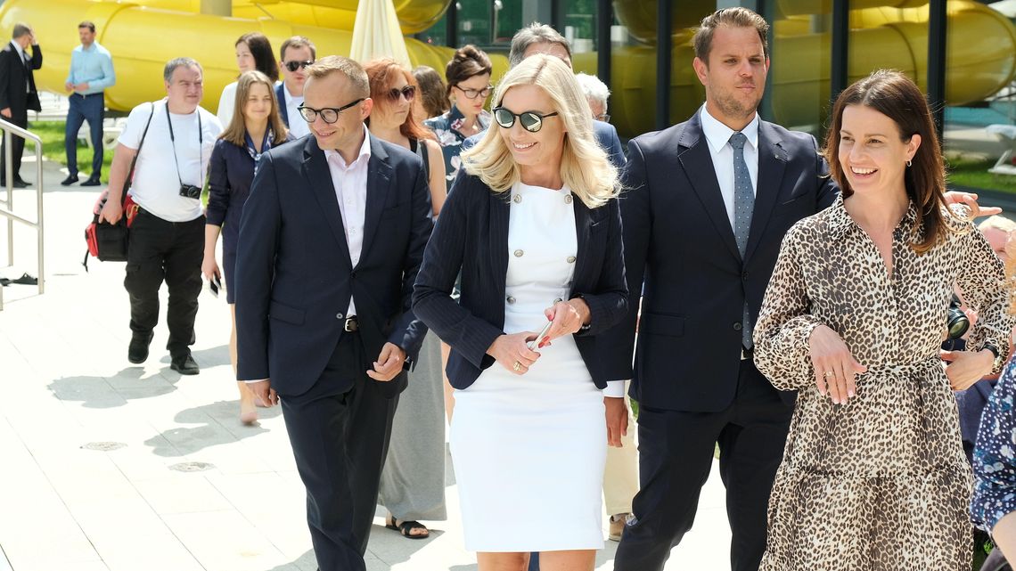 Minister sportu w aquaparku w Świdniku. To nie koniec inwestycji w tym miejscu