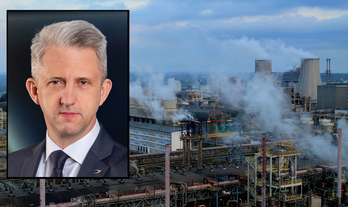 Andrzej Skolmowski, kombinat chemiczny z góry