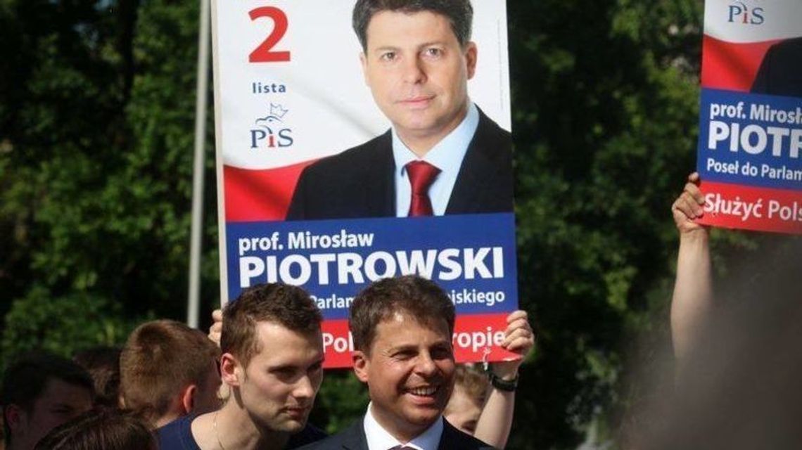 Mirosław Piotrowski może mieć problem ze startem w eurowyborach