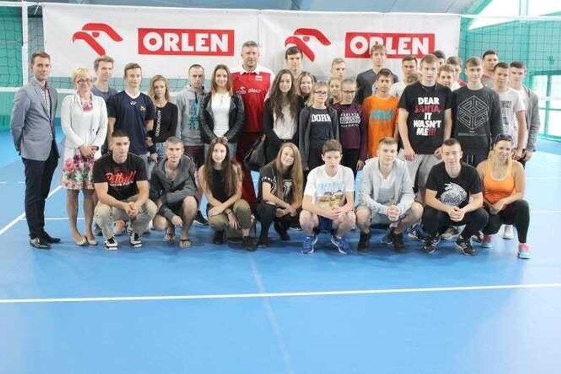 Mistrz siatkówki z wizytą w Zamościu