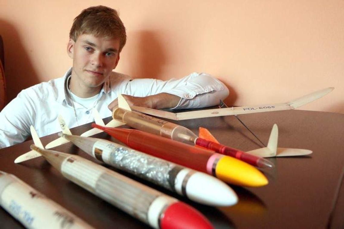 Mistrz Świata Modeli Kosmicznych z Aeroklubu Lublin