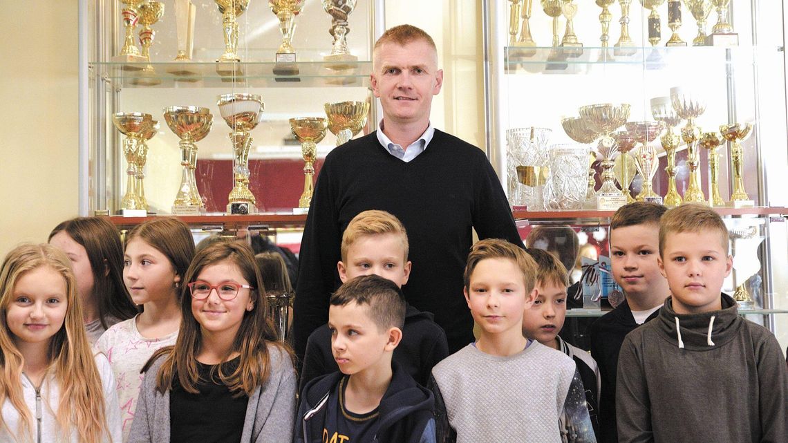 Mistrz świata spotkał się z uczniami w Lublinie [zdjęcia]