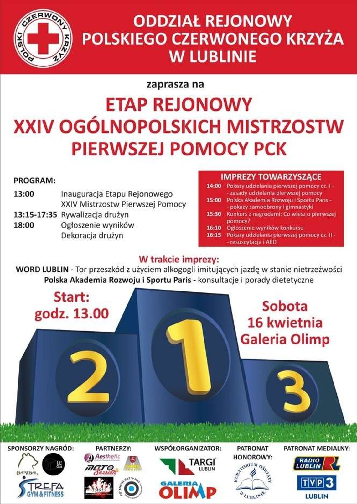 Mistrzostwa Pierwszej Pomocy dziś w Galerii Olimp