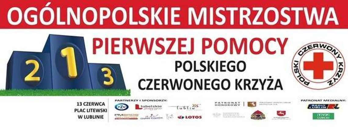 Mistrzostwa Pierwszej Pomocy PCK w Lublinie. Patrz i się ucz