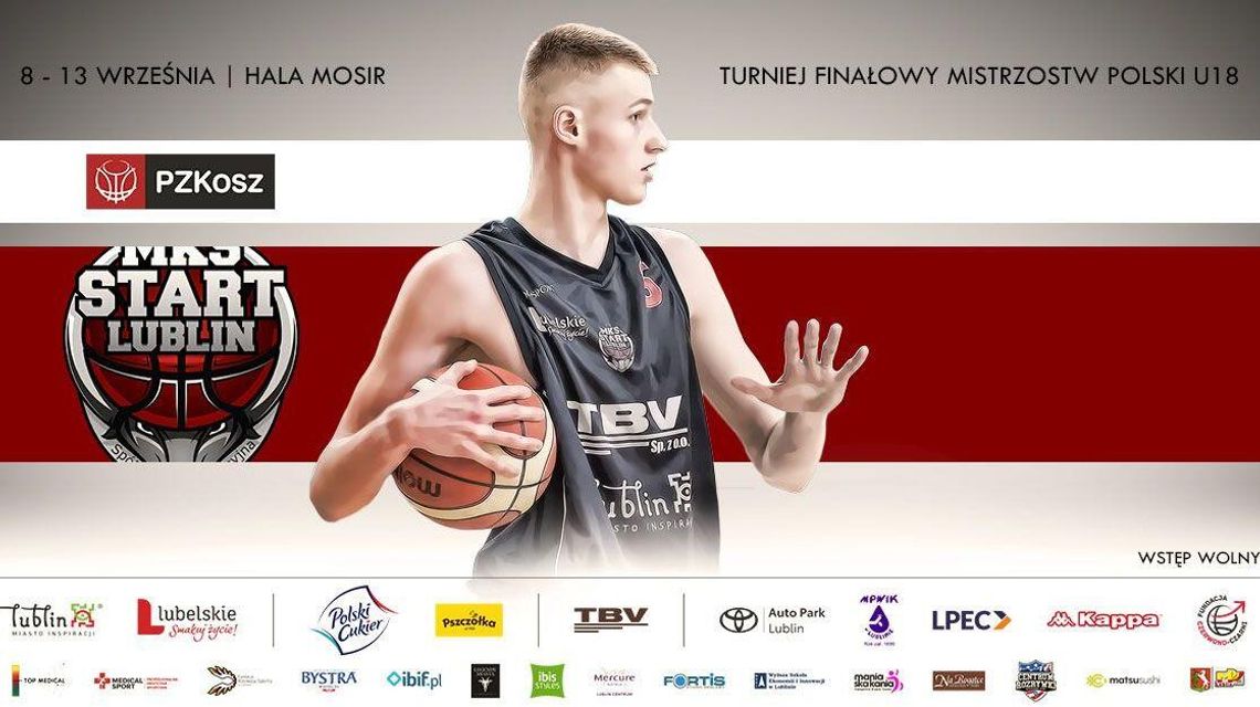 Mistrzostwa Polski U-18 koszykarzy od wtorku w Lublinie