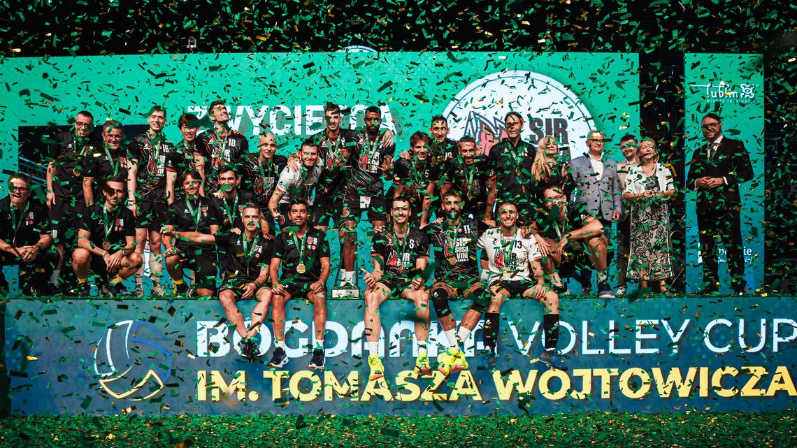 Mistrzowie Włoch wygrali III turniej Bogdanka Volley Cup im. Tomasza Wójtowicza