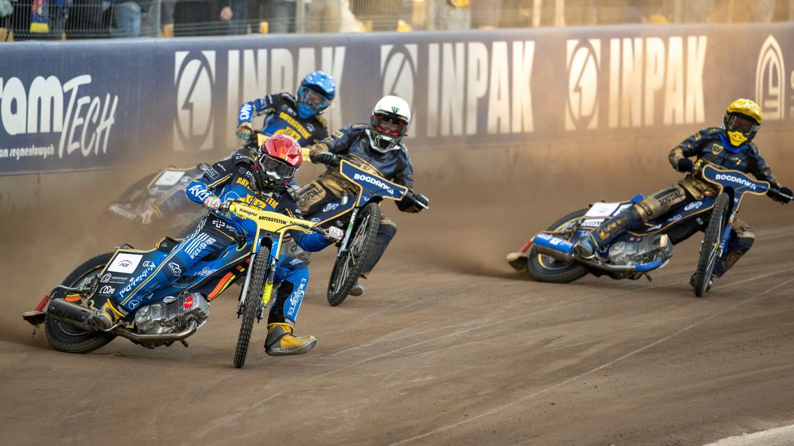 Mistrzowie znów są na czele. Orlen Oil Motor Lublin wygrał ważny mecz w Grudziądzu [zdjęcia]