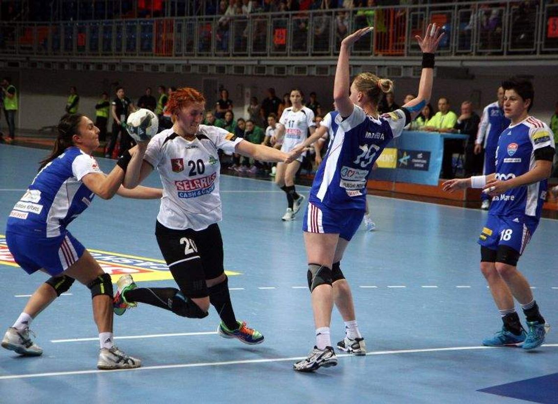 MKS Selgros Lublin - HCM Baia Mare 22:28. Skomplikowały sobie sytuację (ZDJĘCIA)