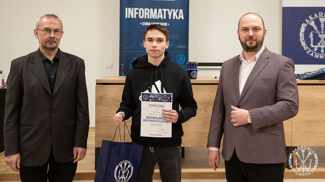 Młody informatyk z Biłgoraja najlepszy w konkursie AZ