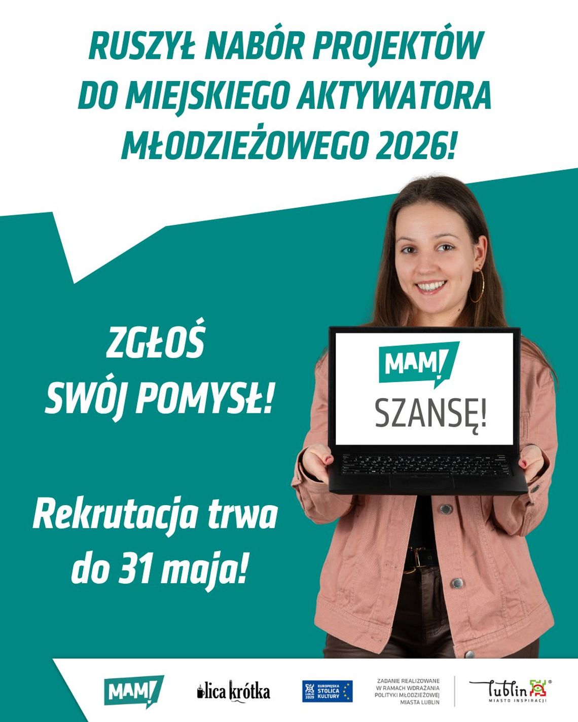 Młodzi Lublinianie znów dostaną pieniądze na swoje pomysły. Trwa nabór do Miejskiego Aktywatora Młodzieżowego