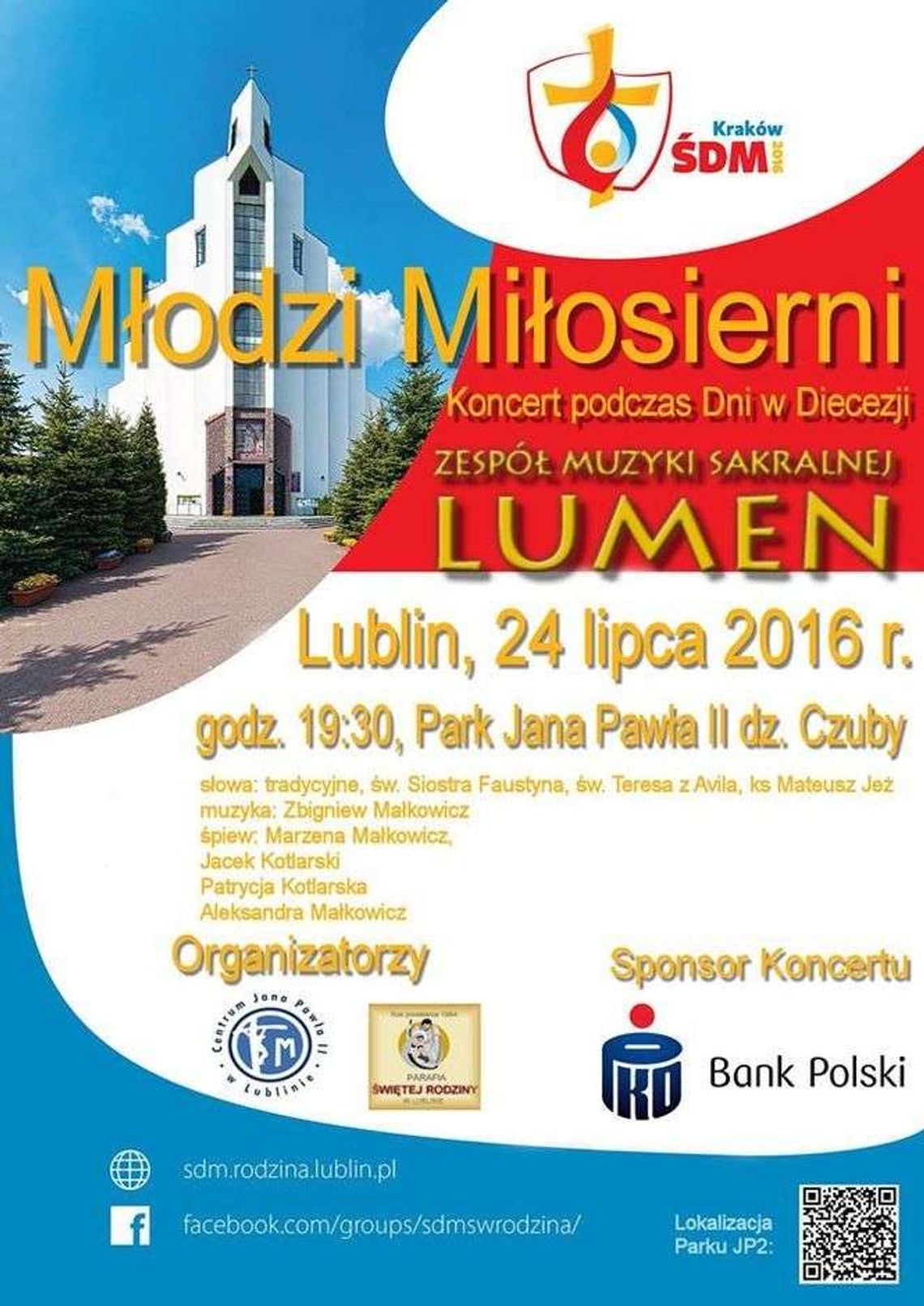 Młodzi Miłosierni: Koncert zespołu Lumen