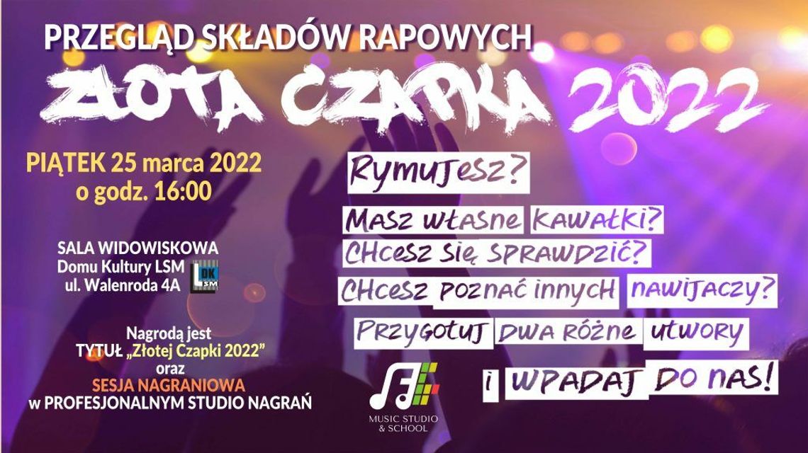 Młodzi raperzy powalczą o "Złotą Czapkę". Przegląd Składów Rapowych