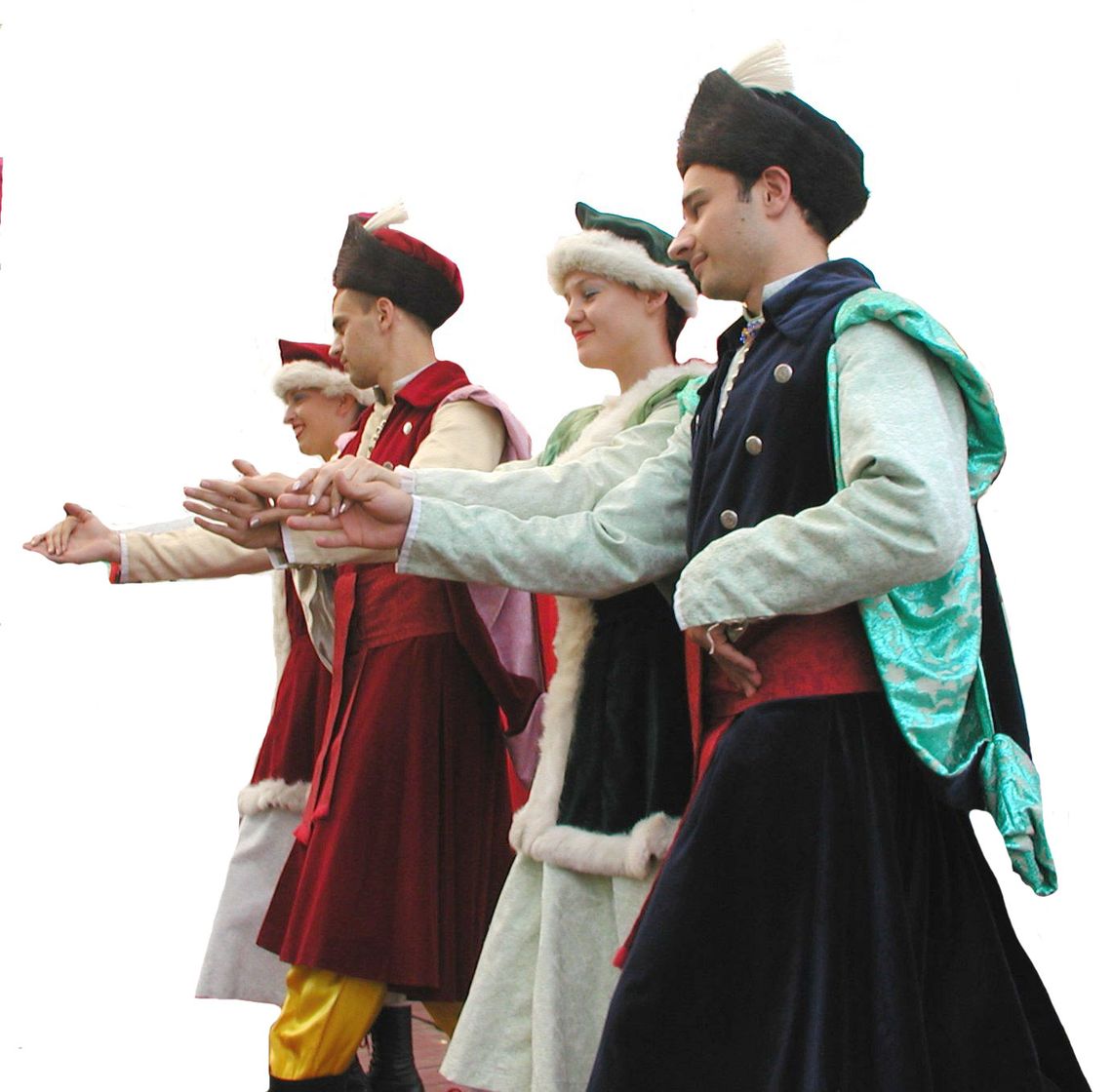 Młodzi tancerze i kolędnicy Młodzi tancerze i kolędnicy