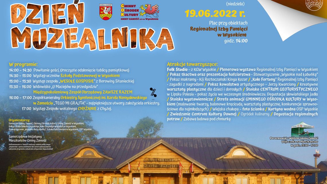 Moc atrakcji przy wiejskim muzeum w gminie Zamość Moc atrakcji przy wiejskim muzeum w gminie Zamość