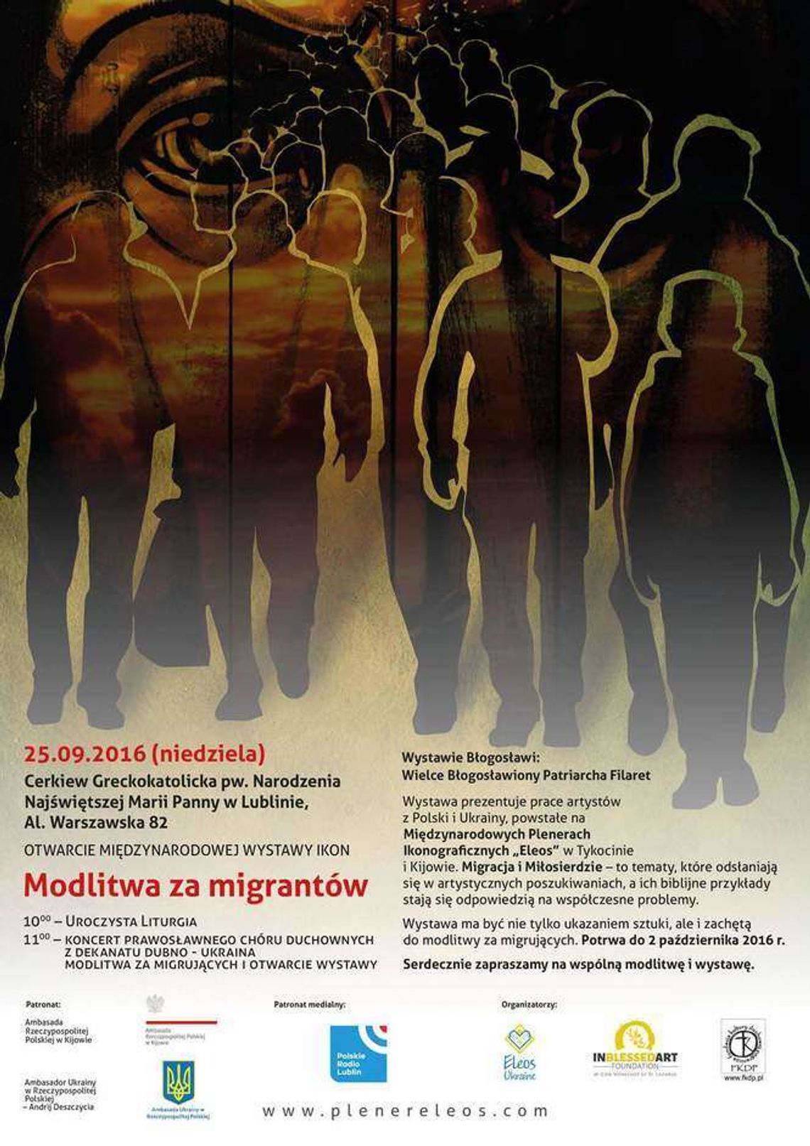 Modlitwa za migrantów i wernisaż wystawy ikon