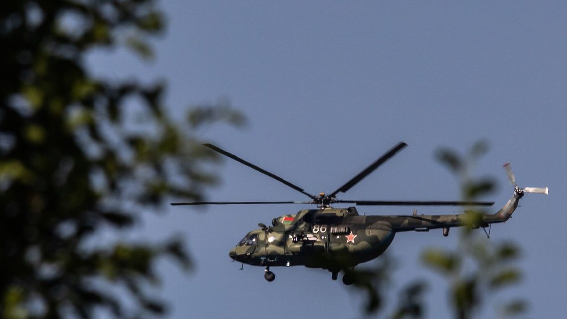 MON potwierdza: białoruskie śmigłowce naruszyły przestrzeń powietrzną Polski MON potwierdza: białoruskie śmigłowce naruszyły przestrzeń powietrzną Polski