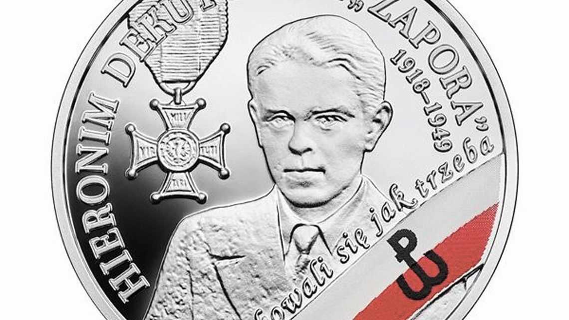 Moneta z Hieronimem Dekutowskim, ps. „Zapora” Moneta z Hieronimem Dekutowskim, ps. „Zapora”