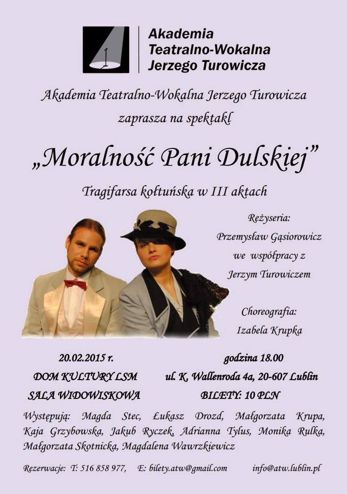 Moralność pani Dulskiej w Domu Kultury LSM