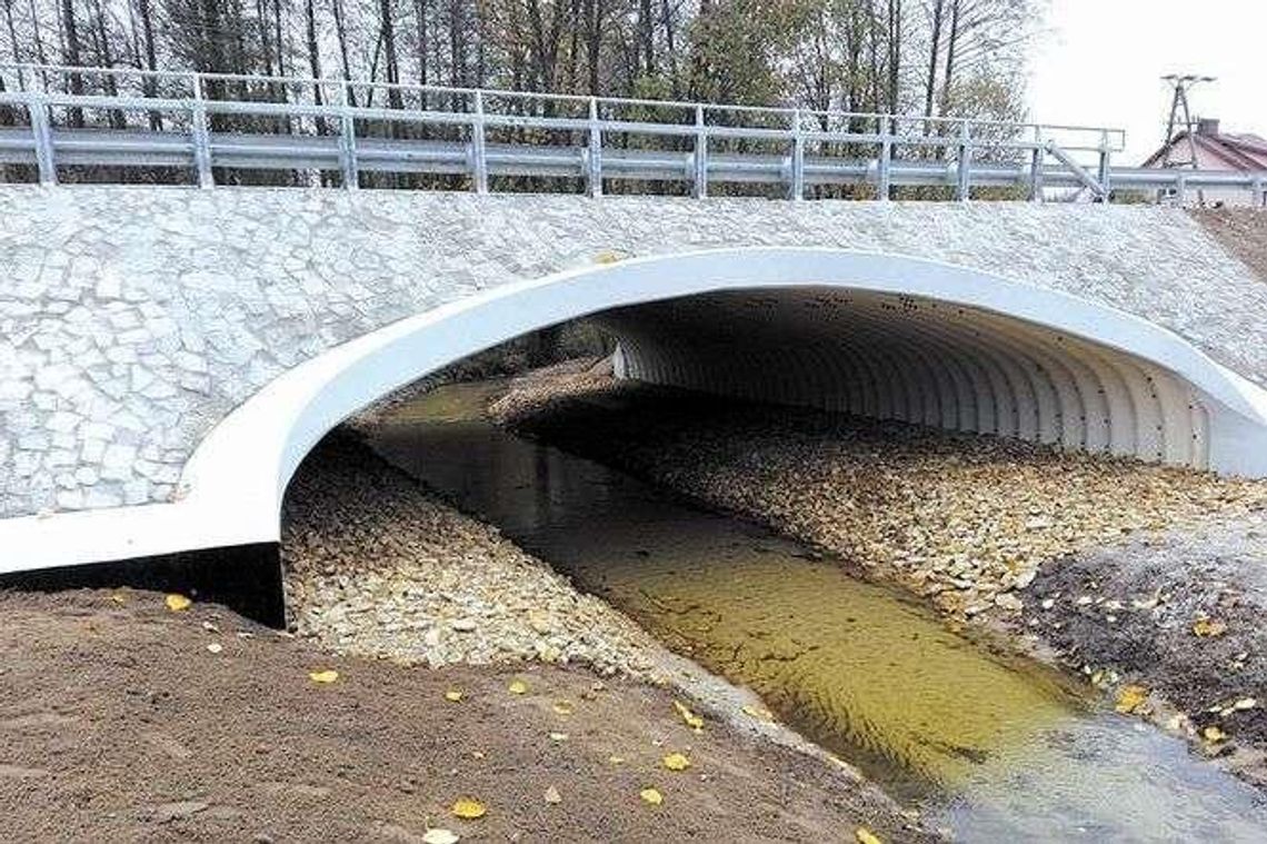 Most na drodze łączącej powiat lubartowski i puławski już otwarty