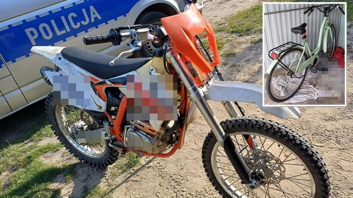 Motocyklem po chodniku, rowerem po ulicy. Policyjny pościg we Włodawie Motocyklem po chodniku, rowerem po ulicy. Policyjny pościg we Włodawie