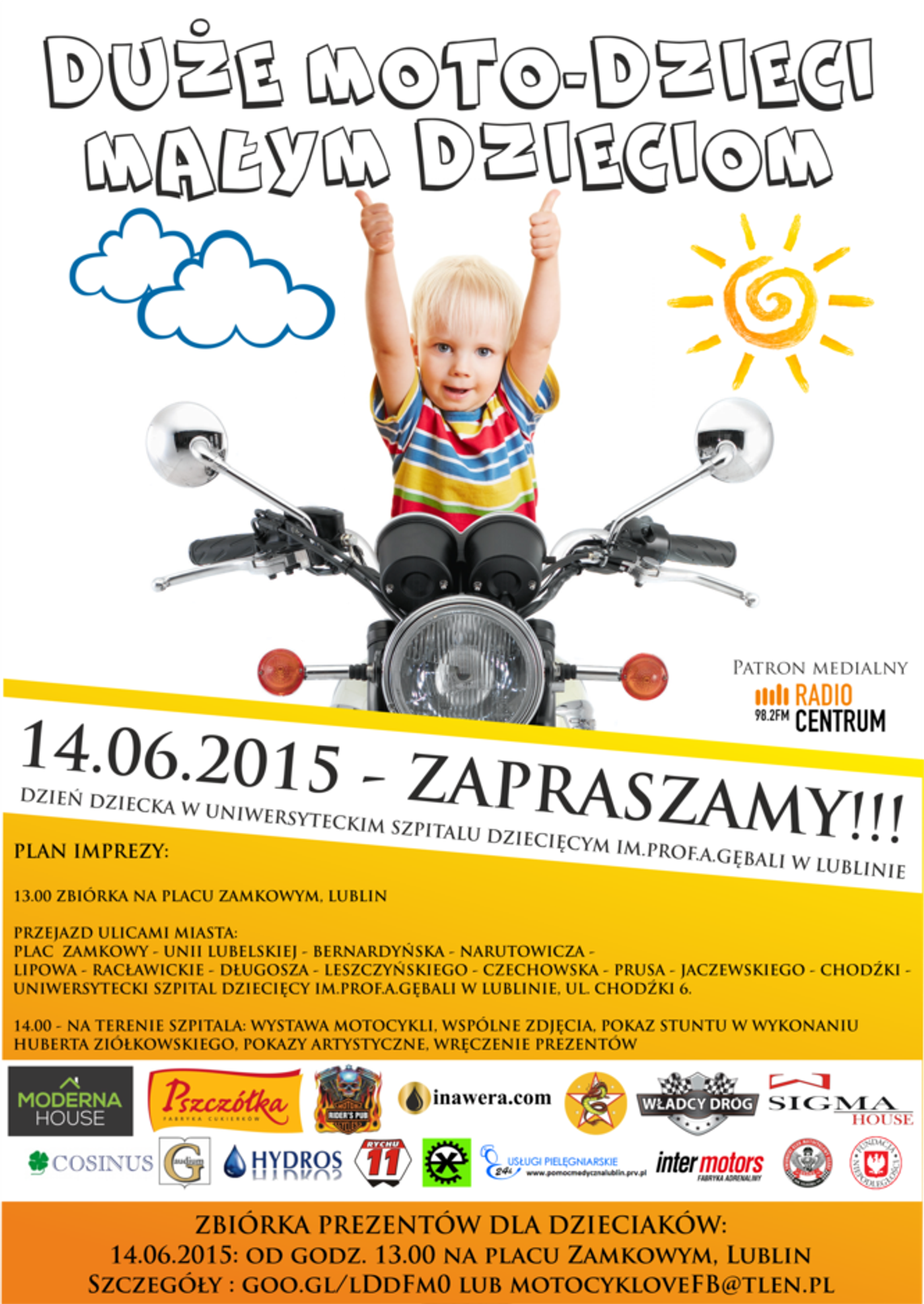 Motocykliści dla dzieci. Można jeszcze przynieść prezent