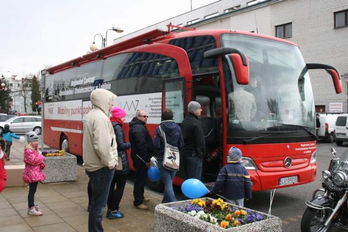 Motocykliści oddawali krew w Puławach