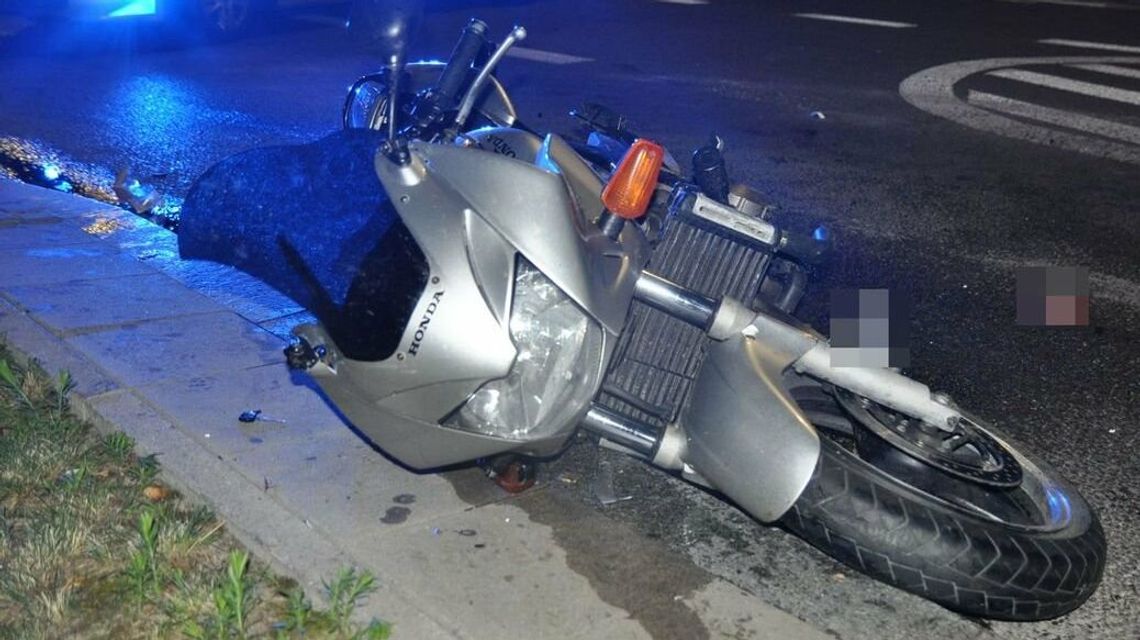 Motocyklista w Biłgoraju potrącił dziecko