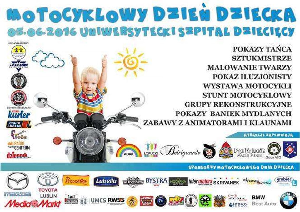 Motocyklowy Dzień Dziecka. Prezenty na motocyklach