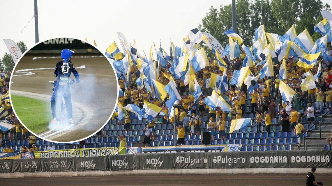 Motor Lublin wygrywa mecz, a kibice na stadionie świetnie się bawią [zdjęcia]