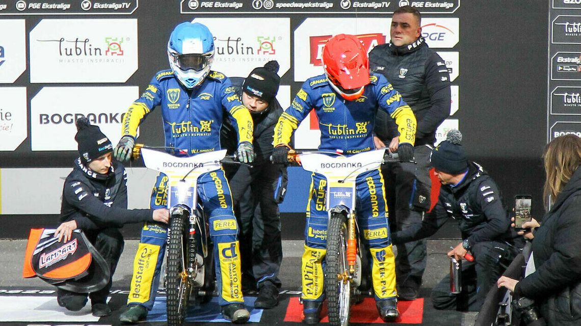 Motor Lublin - ZOOLeszcz GKM Grudziądz. Groźna kraksa po starcie 57:33 [zapis relacji na żywo]