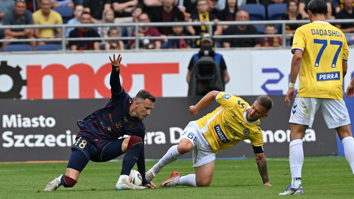 Motor wysoko przegrał w Szczecinie