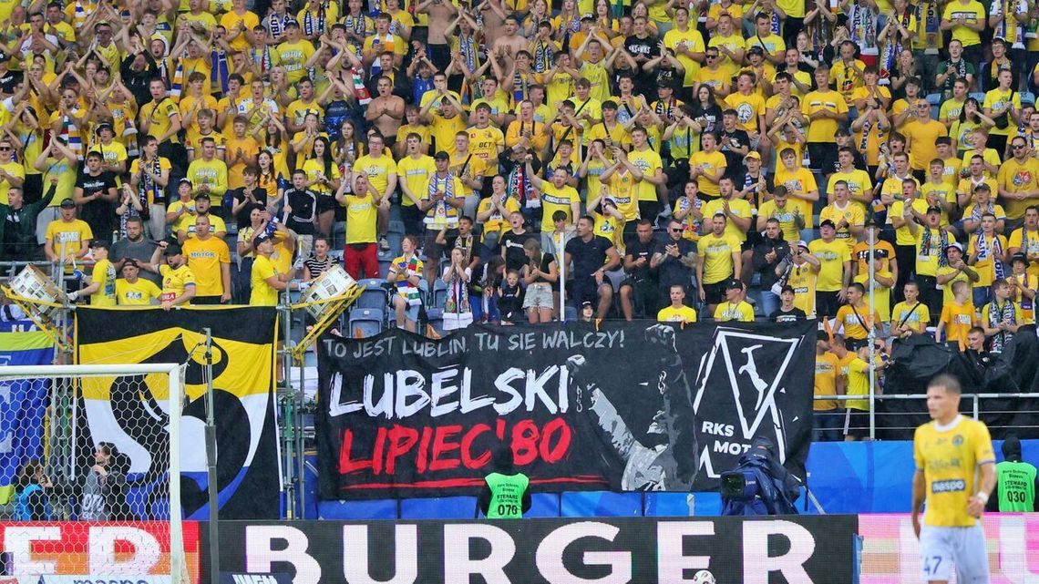 Motor zagra z Jagiellonią przy pełnych trybunach. Wszystkie bilety sprzedane