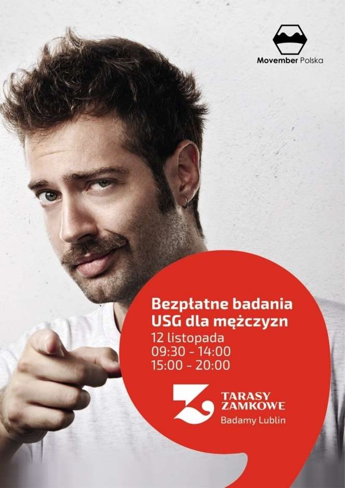 Movember. Mężczyźni zapuszczają wąsy w ważnym celu. Idź na bezpłatne badania