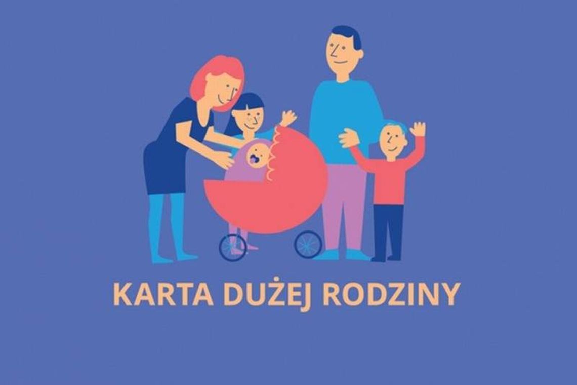 Można już składać wnioski o przyznanie Karty Dużej Rodziny