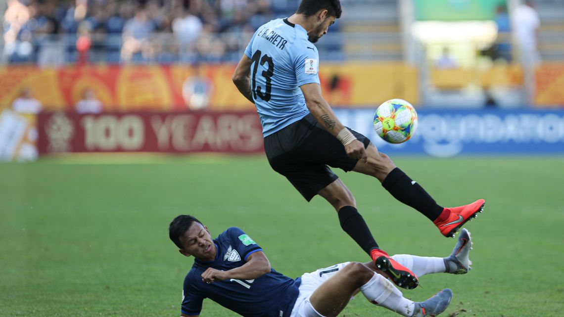 MŚ U-20: Ekwador - Urugwaj 3:1. Niespodzianka na Arenie Lublin [zdjęcia]