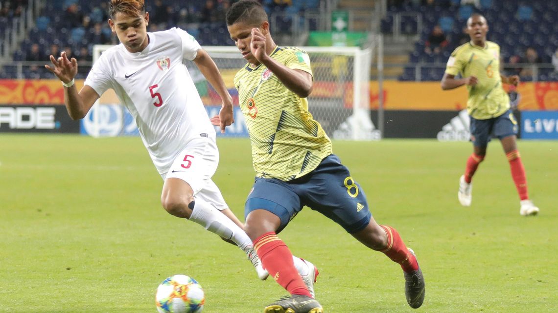 MŚ U-20. Kolumbia rozgromiła Tahiti na Arenie Lublin [ZDJĘCIA]