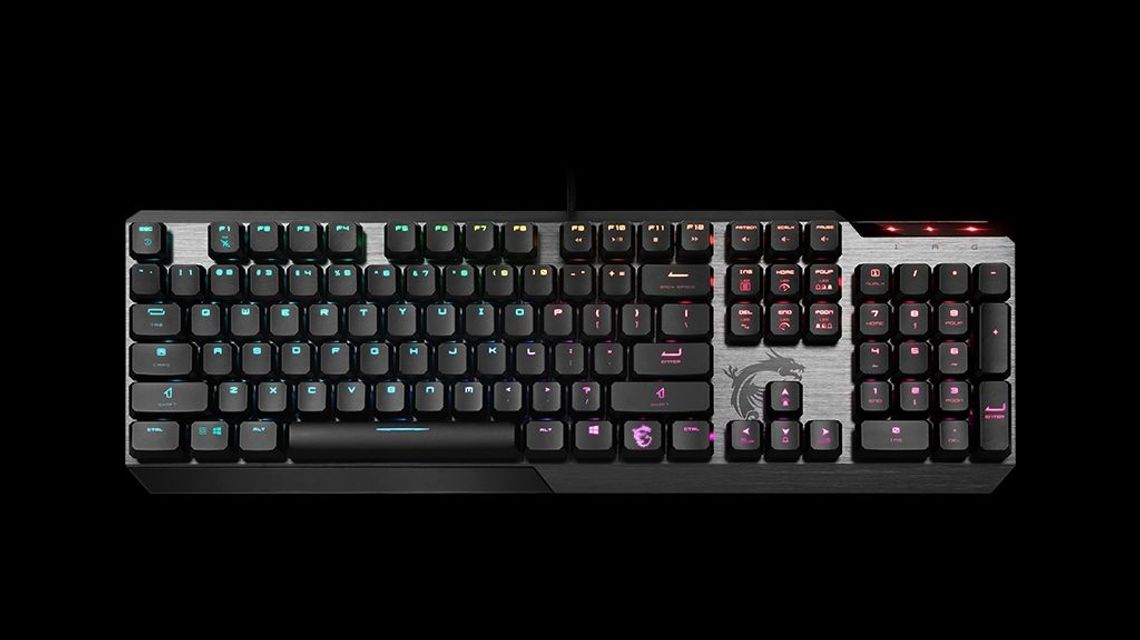 MSI Vigor GK50: Niskoprofilowa klawiatura mechaniczna