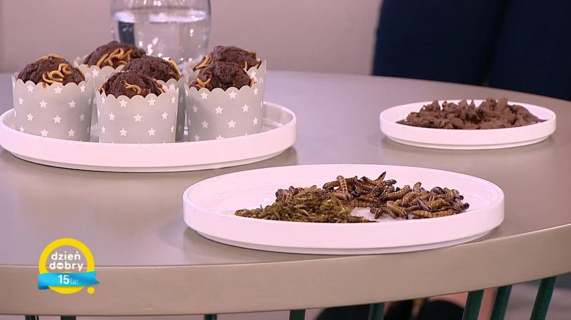 Muffinki z larwami i inne przysmaki z owadów. Zachwala dr inż. Ewelina Zielińska z UP w Lublinie