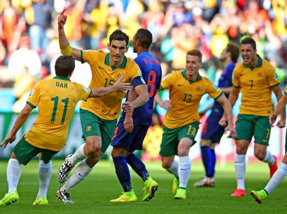 Mundial 2014: Australia - Holandia 2:3. "Kangury" też potrafią grać w piłkę Mundial 2014: Australia - Holandia 2:3. "Kangury" też potrafią grać w piłkę