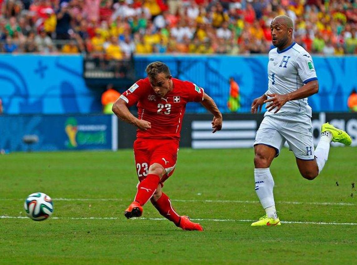 Mundial 2014: Honduras - Szwajcaria 0:3. Shaqiri show!