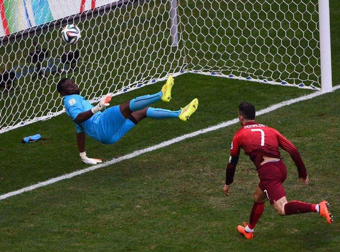 Mundial 2014: Portugalia - Ghana 2:1. Sam (nieskuteczny) Cristiano to za mało