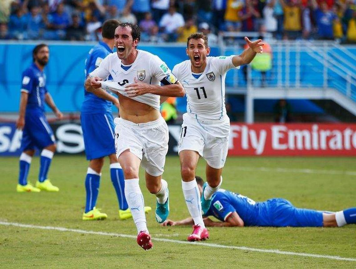Mundial 2014: Włochy - Urugwaj 0:1. "Urusi wygryźli "Squadra Azzurra z mundialu!
