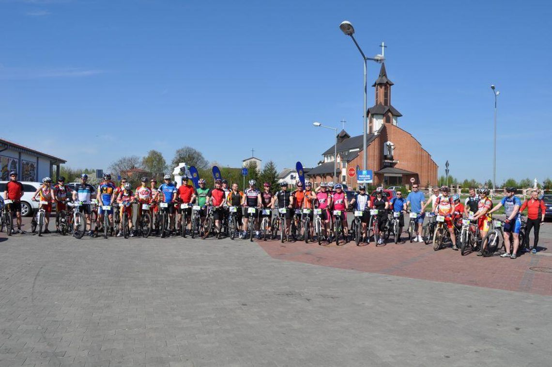 Mundurowi wsiedli na rowery. Przejechali 55 km