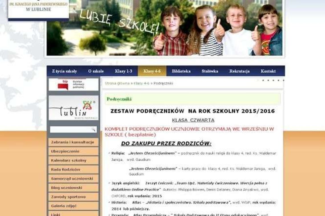 Musieli kupić podręczniki chociaż powinni je dostać za darmo. Błąd szkoły