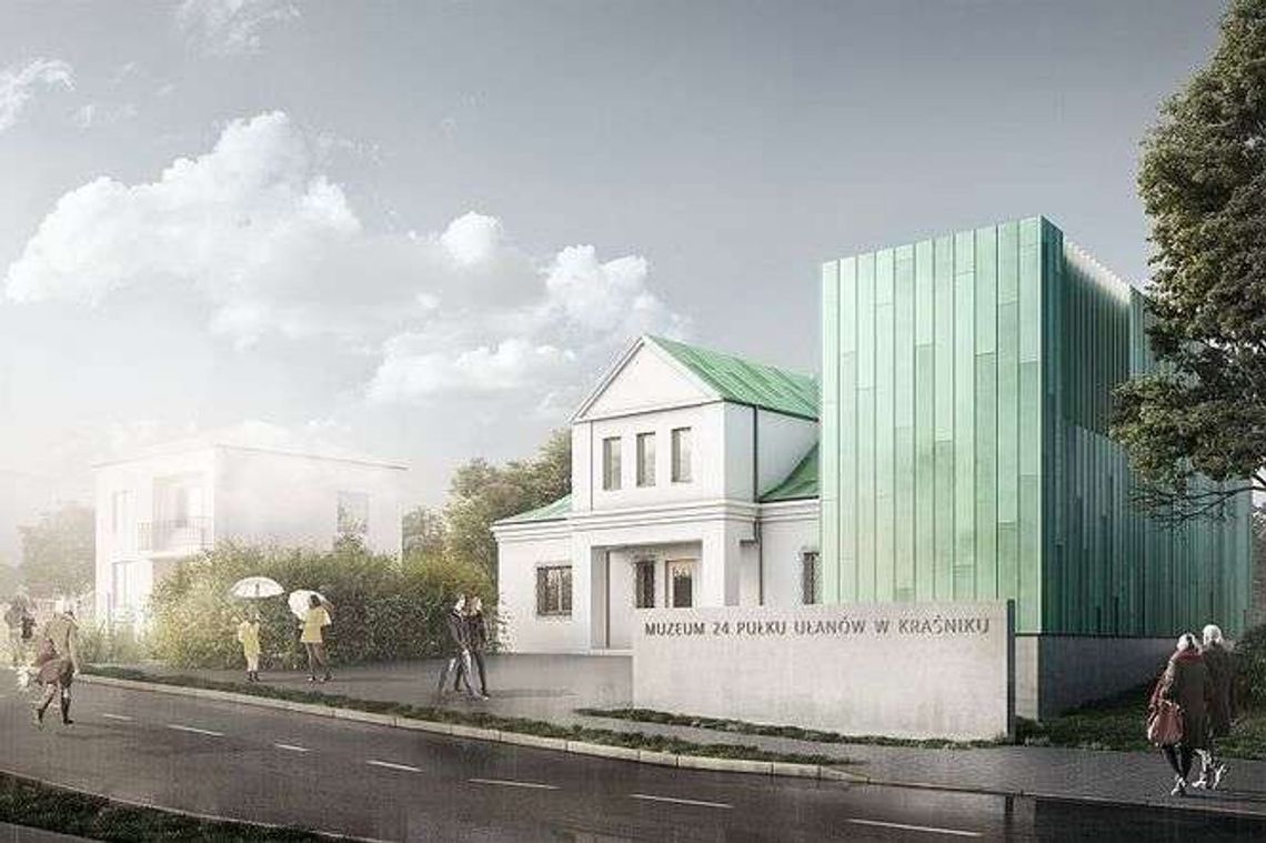 Muzeum 24 Pułku Ułanów w Kraśniku. Tak będzie wyglądać po remoncie i rozbudowie