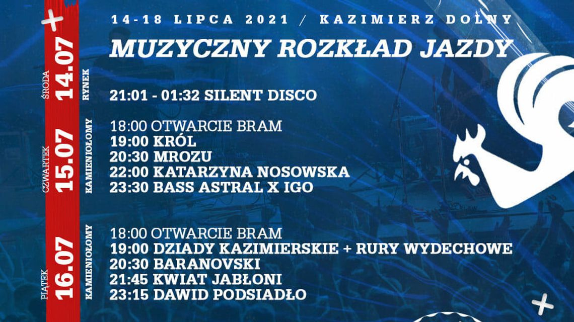Muzyczne gwiazdy na festiwalu Kazimiernikejszyn 2021 Muzyczne gwiazdy na festiwalu Kazimiernikejszyn 2021