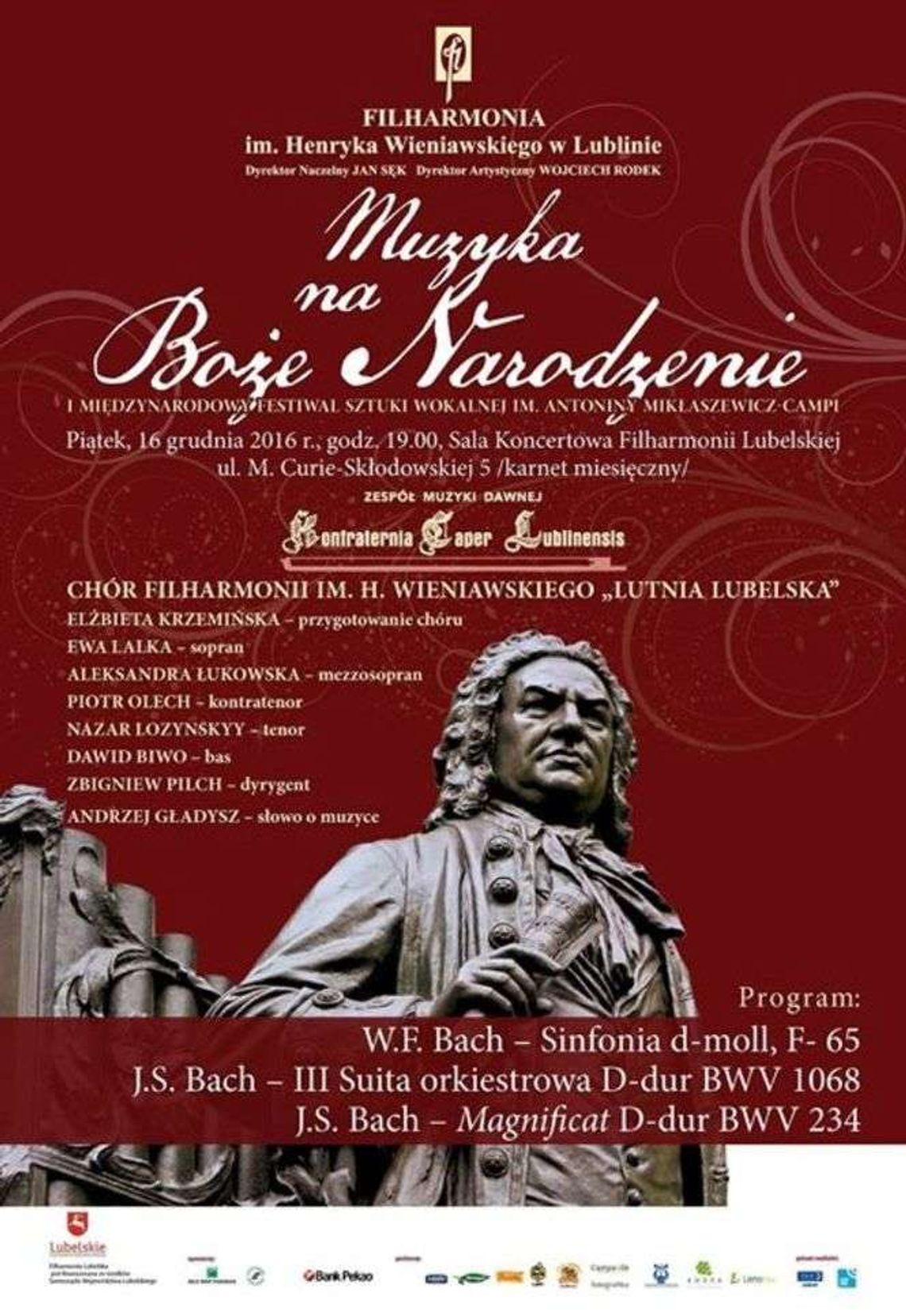 "Muzyka na Boże Narodzenie" w Filharmonii Lubelskiej