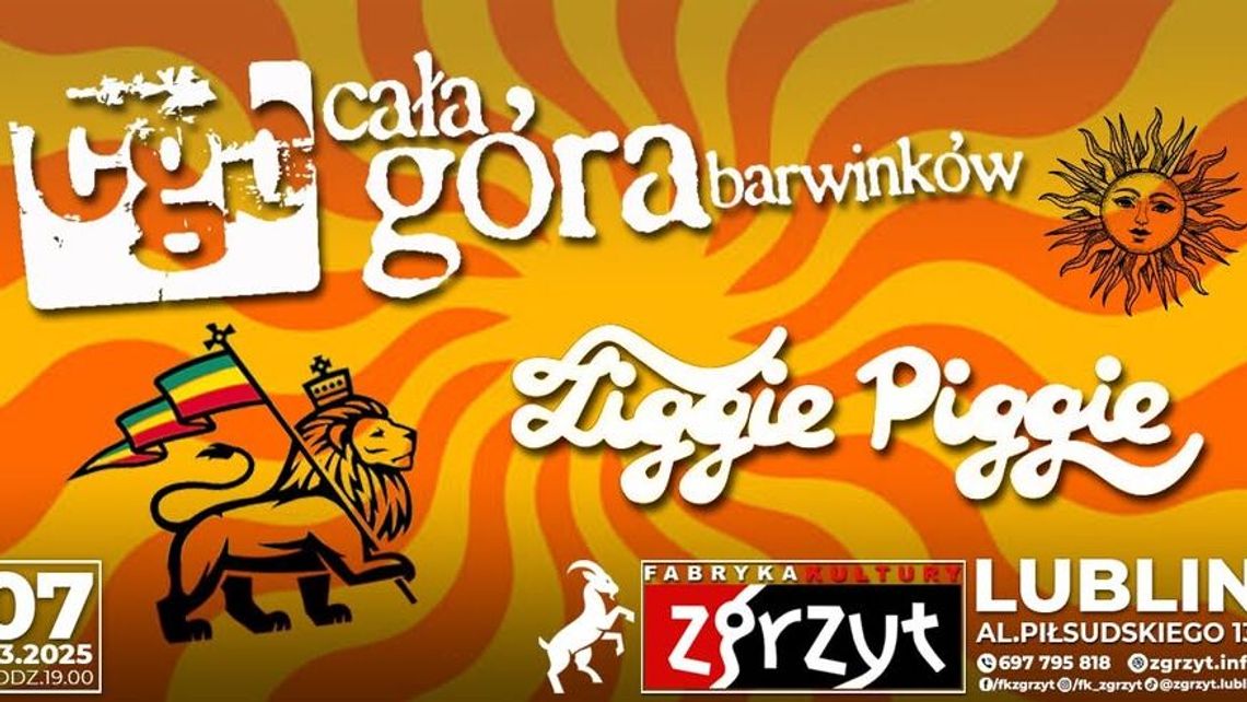 Muzyka reggae & ska zabrzmi w Zgrzycie Muzyka reggae & ska zabrzmi w Zgrzycie