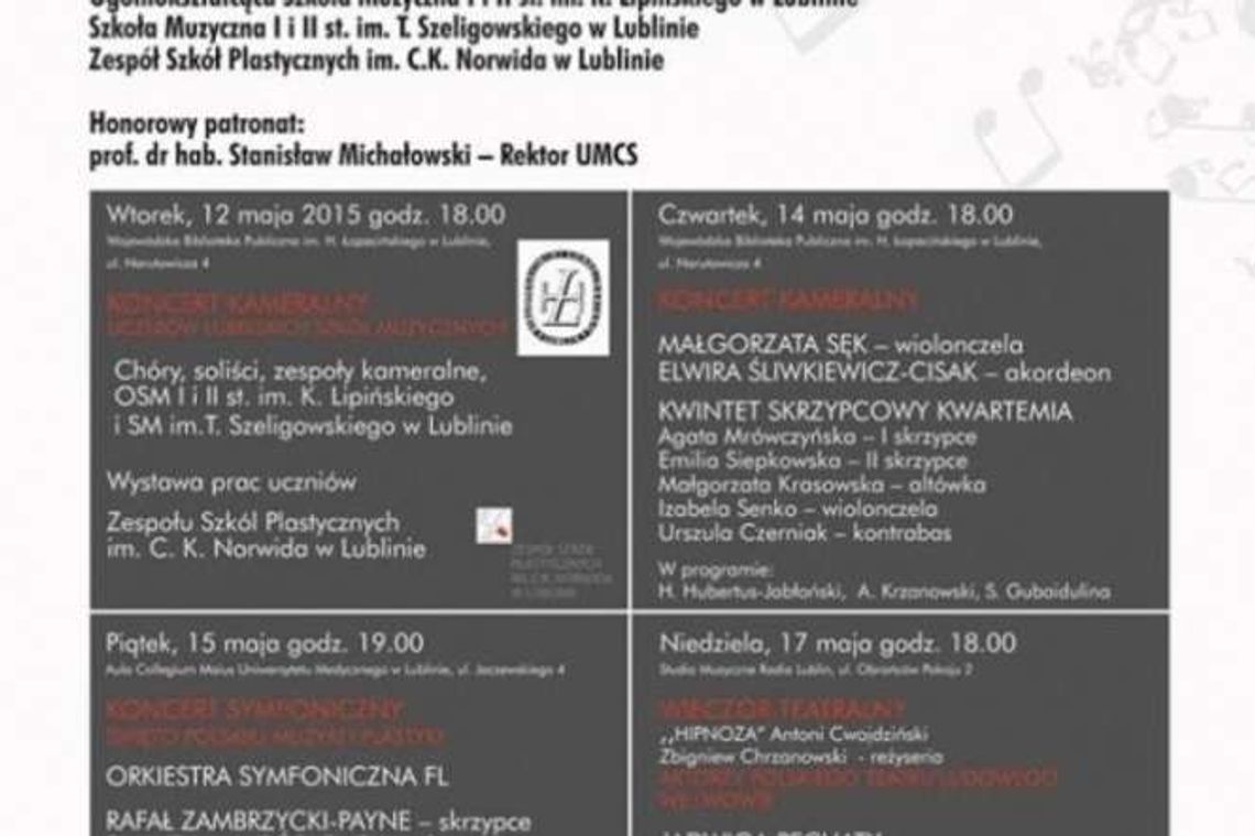 Muzyka w bibliotece Łopacińskiego